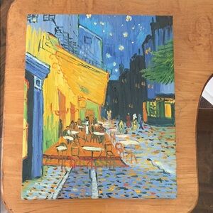 ✨Cafe Terrace at Night Canvas 🖼️